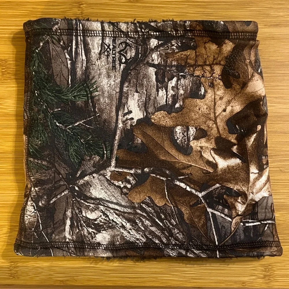 Magellan Outdoors RealTree Extra Camouflage Neck Gaiter with Thick Fleece Lining